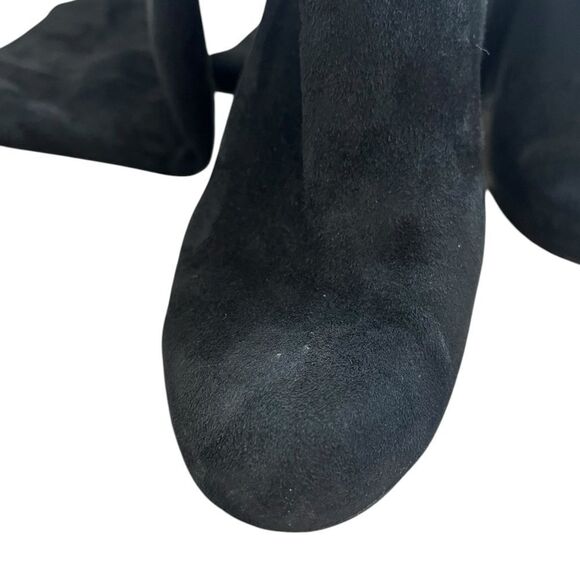 Sam Edelman Caprice Suede Boots | Round Toe | Women’s Size 10M | Black Knee-High - Picture 11 of 15